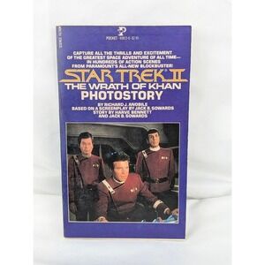 Pocket Books Star Trek II The Wrath of Khan Photostory 1982 Richard Anobile